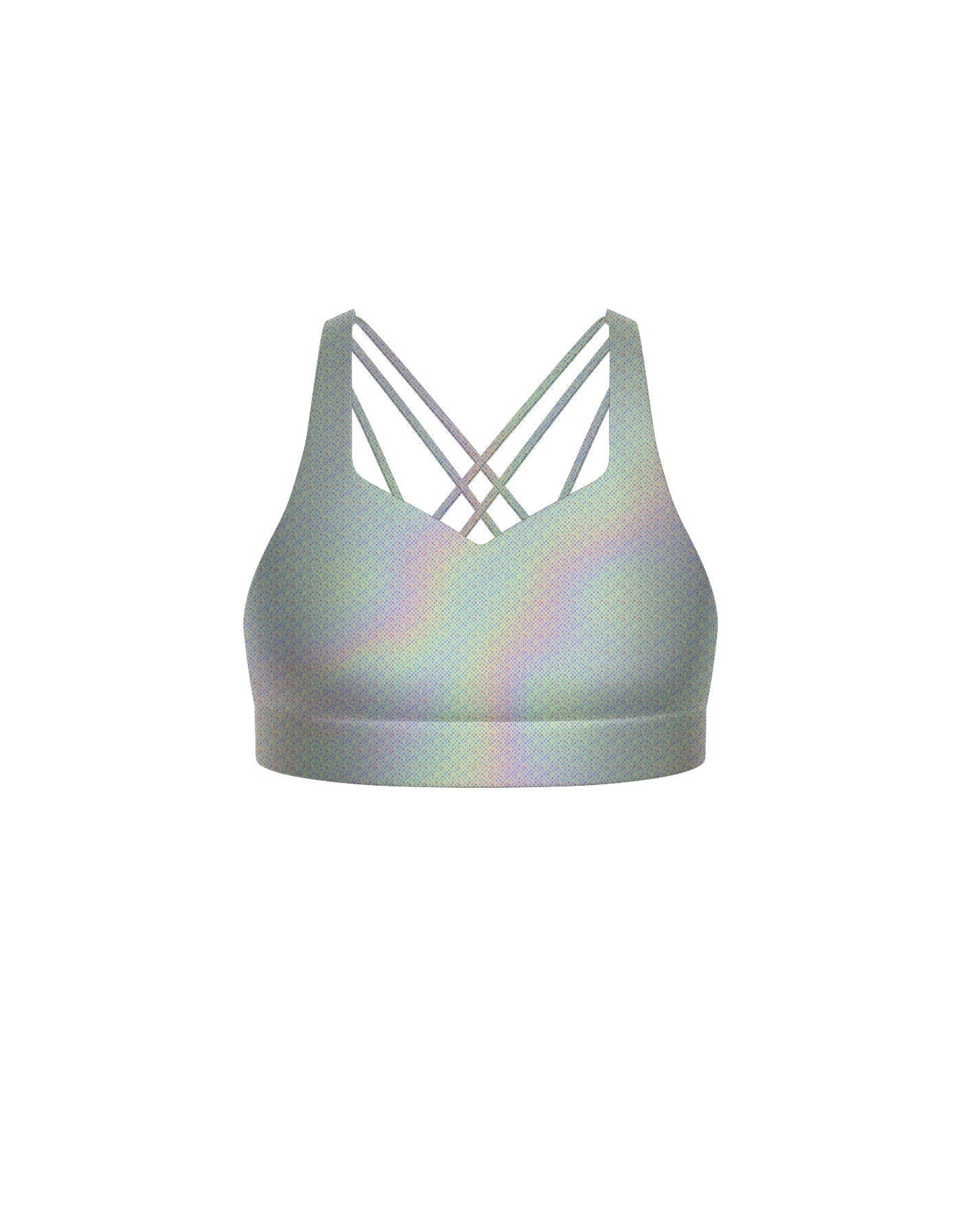 Hologram Sweetheart Crop