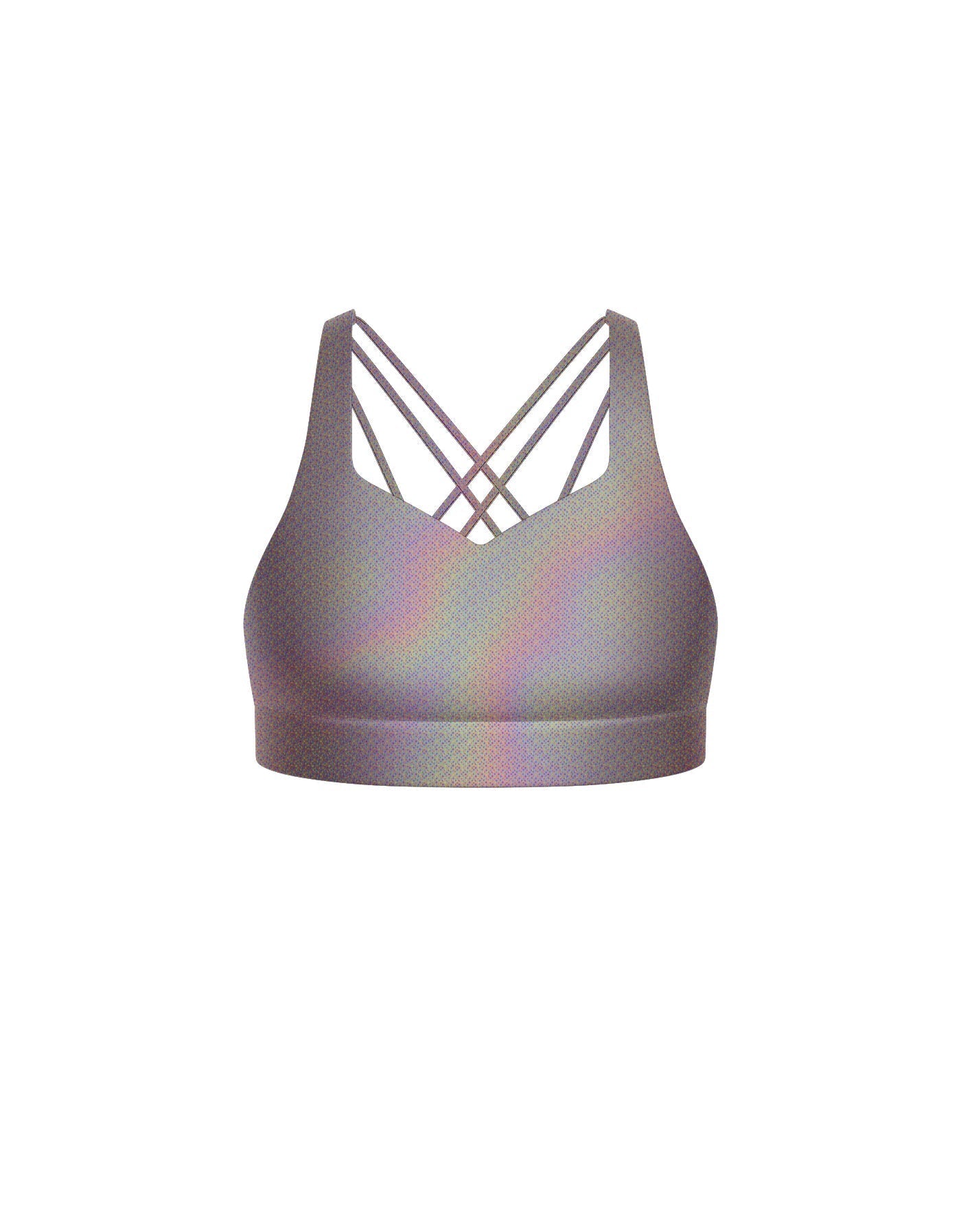 Hologram Sweetheart Crop