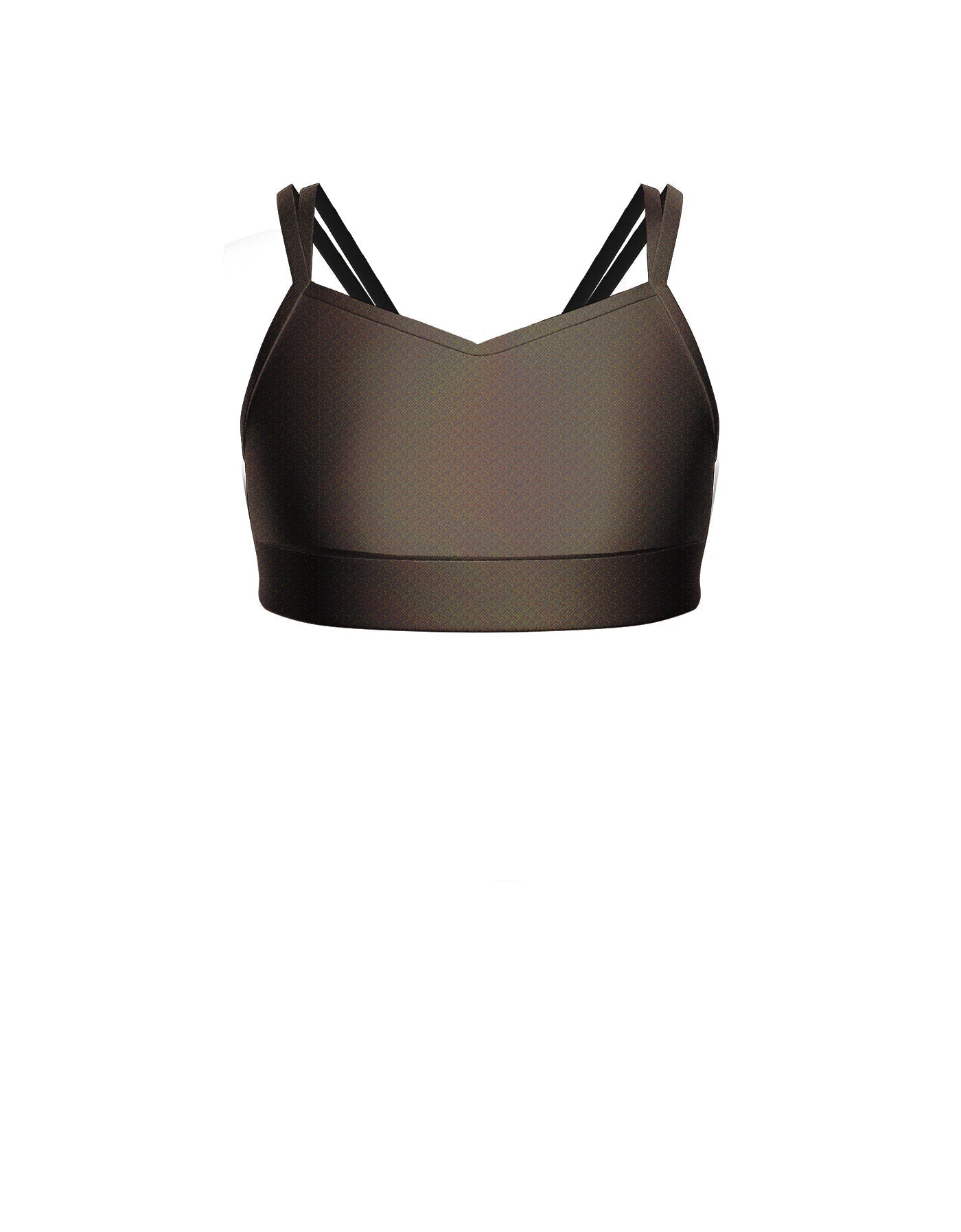 Hologram Sweetheart Double Strap Halter Bra