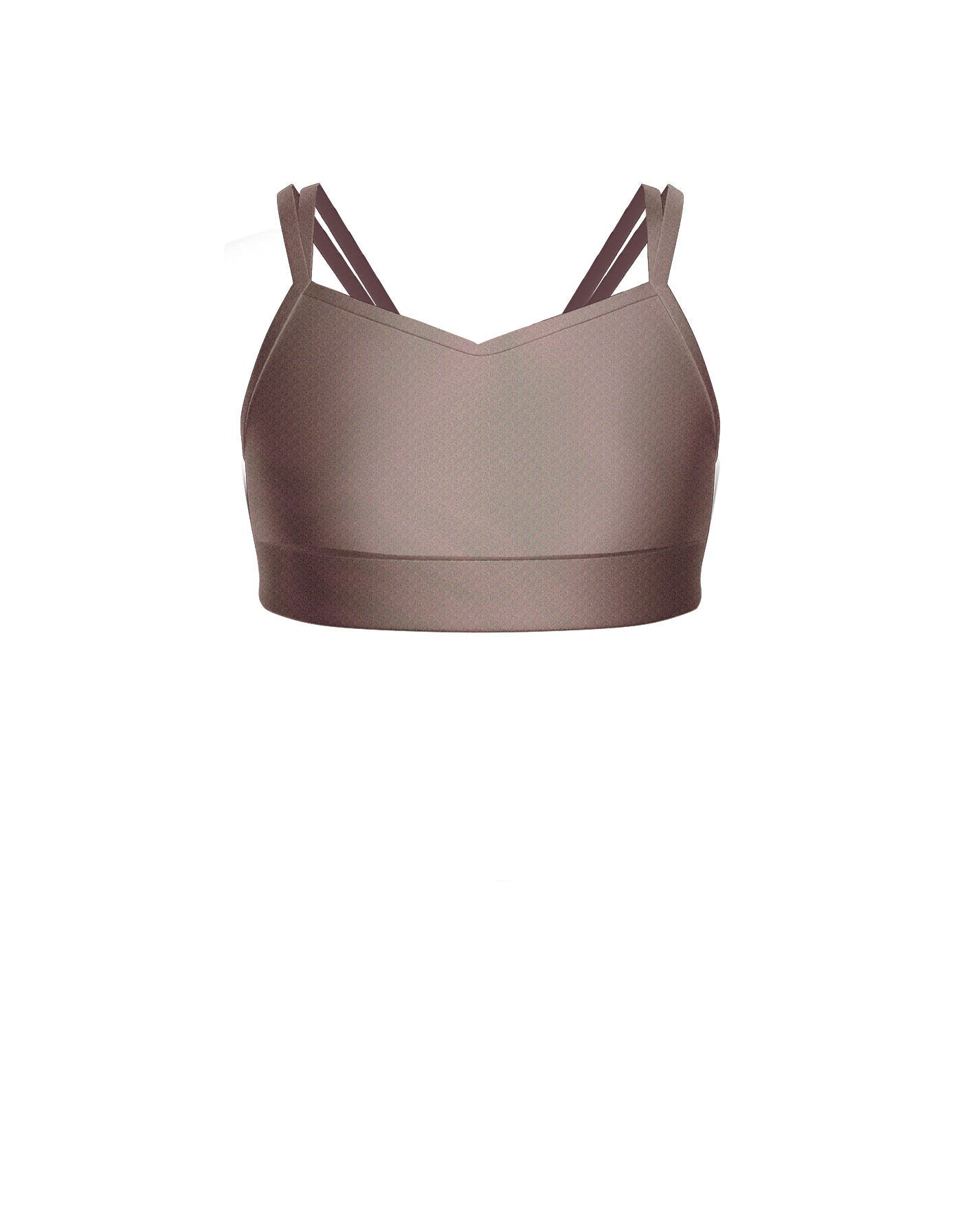 Hologram Sweetheart Double Strap Halter Bra