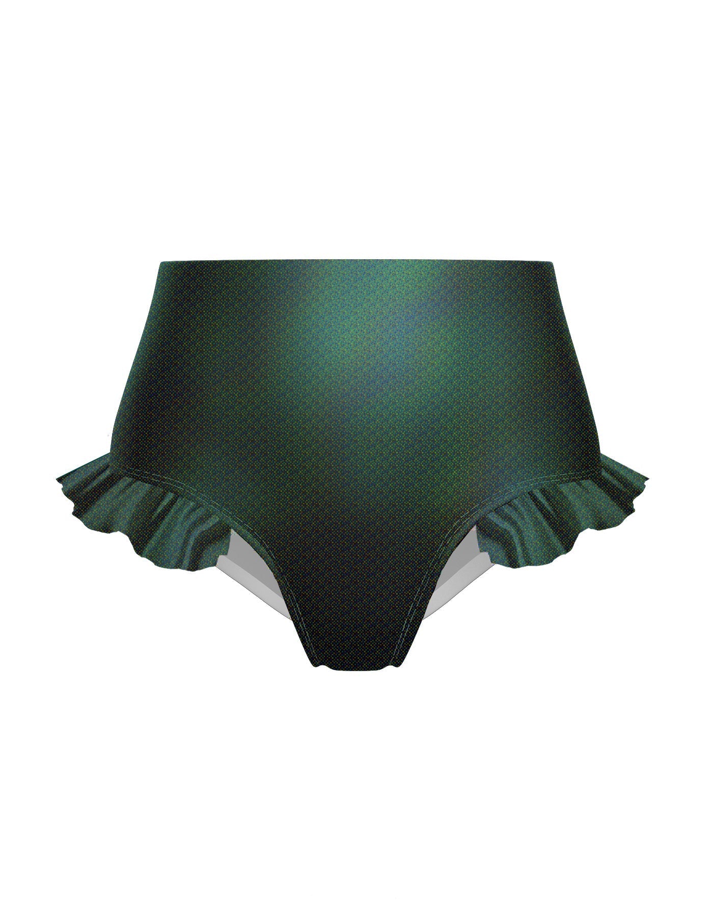 Hologram High Rise Panty with Ruffle
