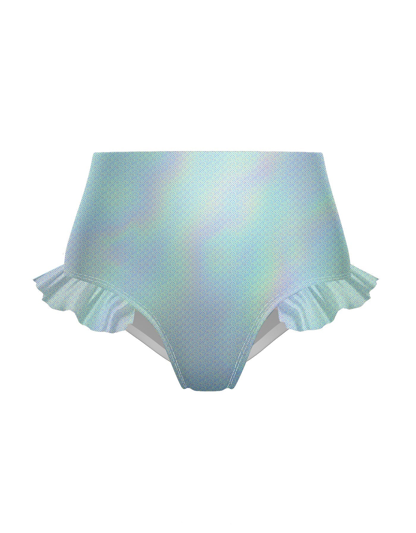 Hologram High Rise Panty with Ruffle