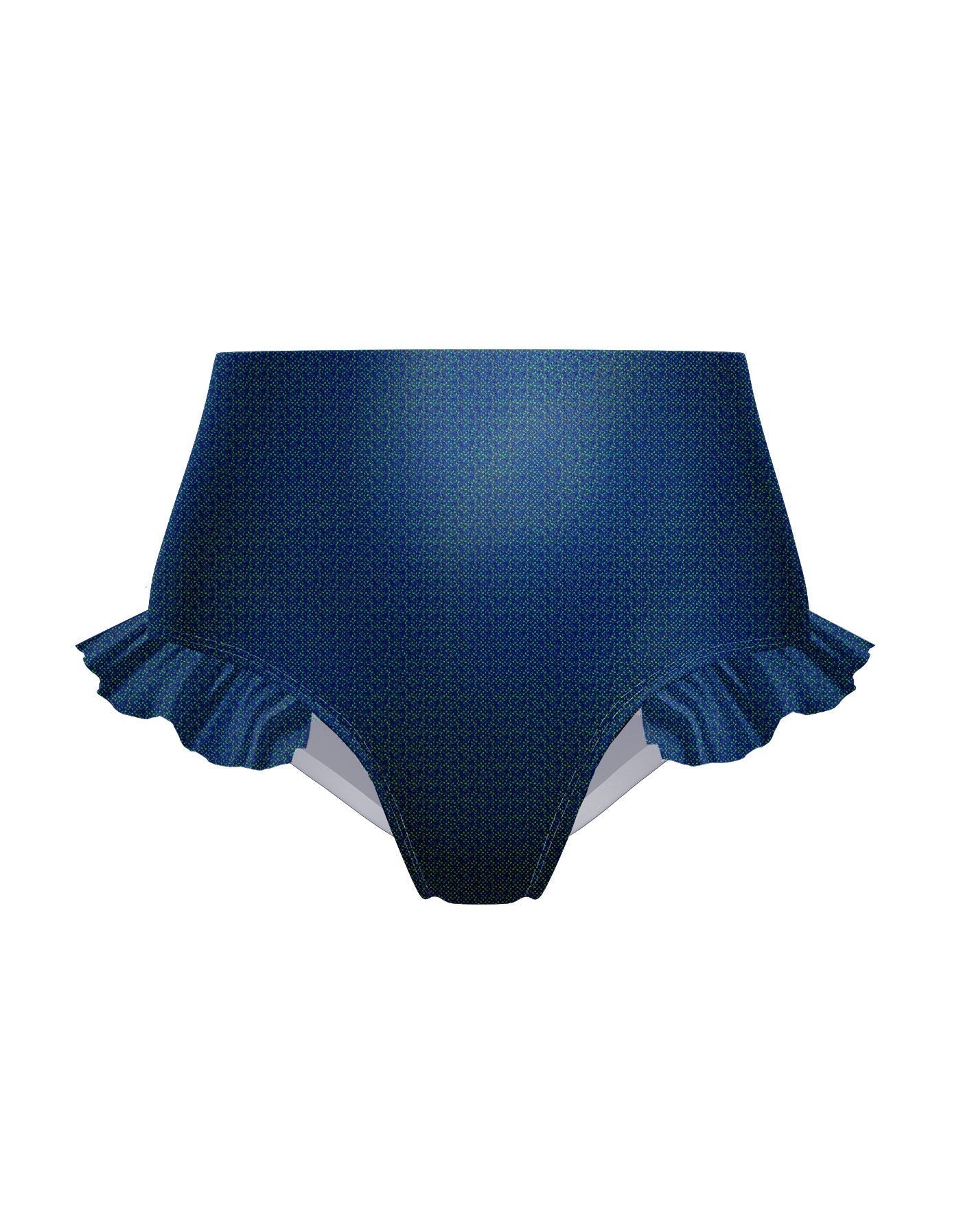 Hologram High Rise Panty with Ruffle