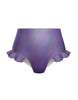 Hologram High Rise Panty with Ruffle