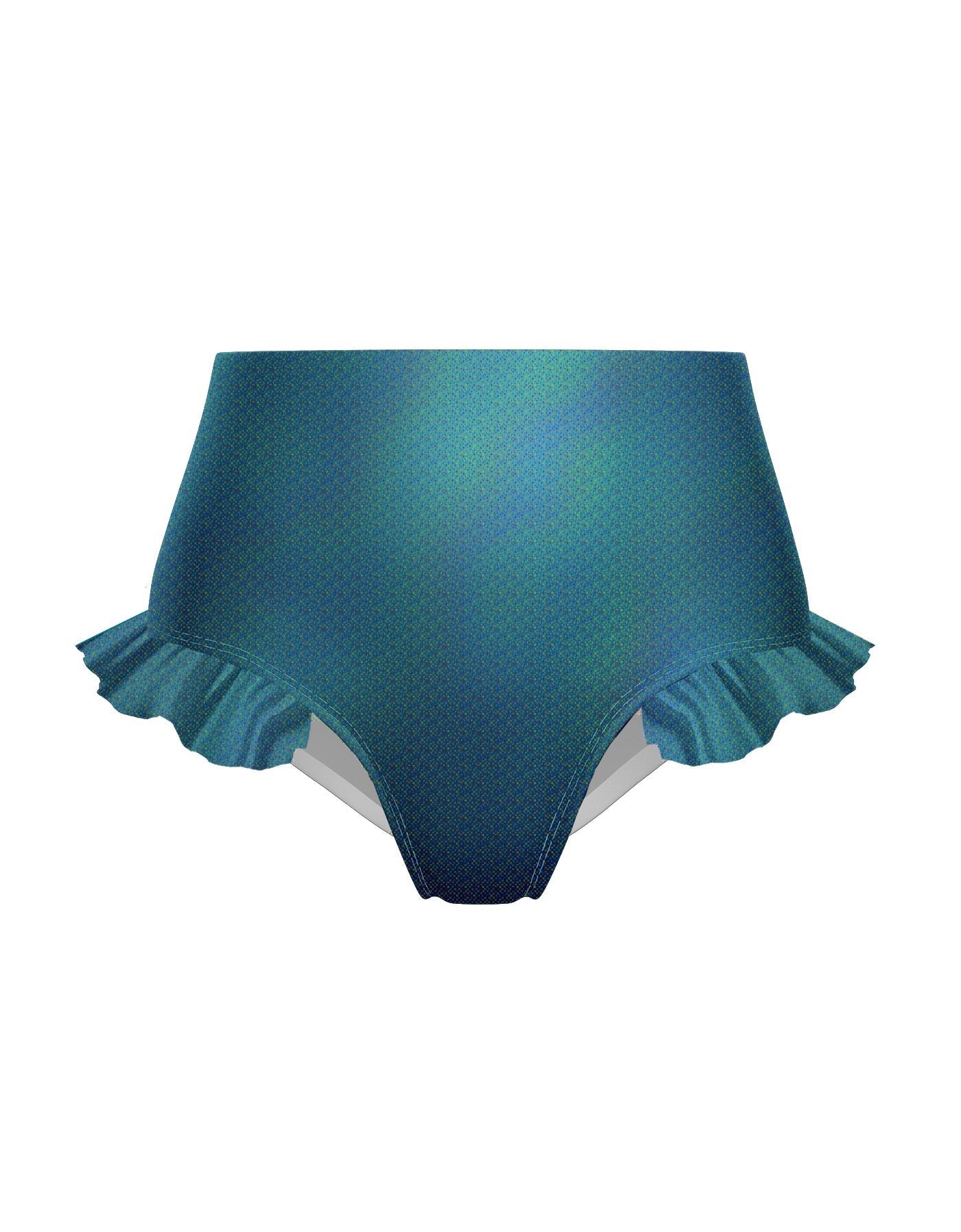 Hologram High Rise Panty with Ruffle