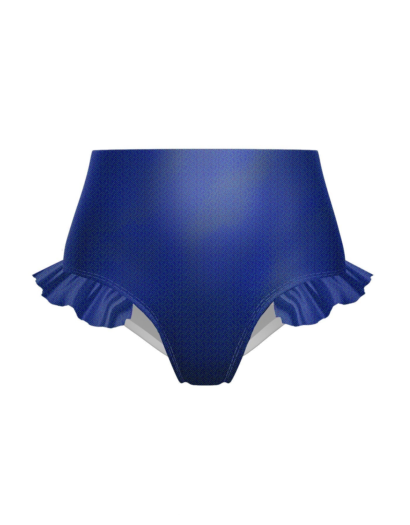 Hologram High Rise Panty with Ruffle