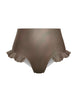 Hologram High Rise Panty with Ruffle
