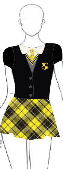 Custom School of Spells Cap Sleeve Dress