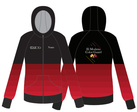 El Moderna Color Guard Full Zip Hoody