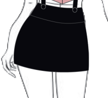 Custom Business Of Love Skort