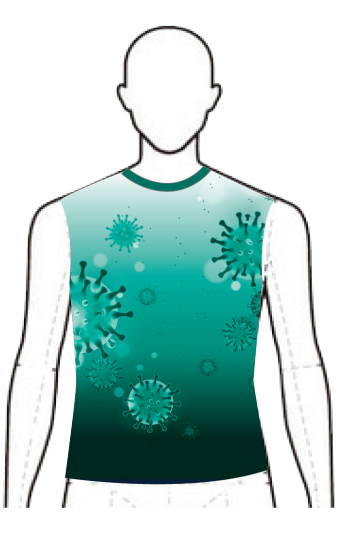 Custom Contagion Lycra Boys Tank Shirt