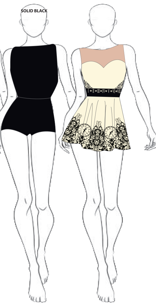Custom Time after Time Mesh Sweetheart Convertible Dress