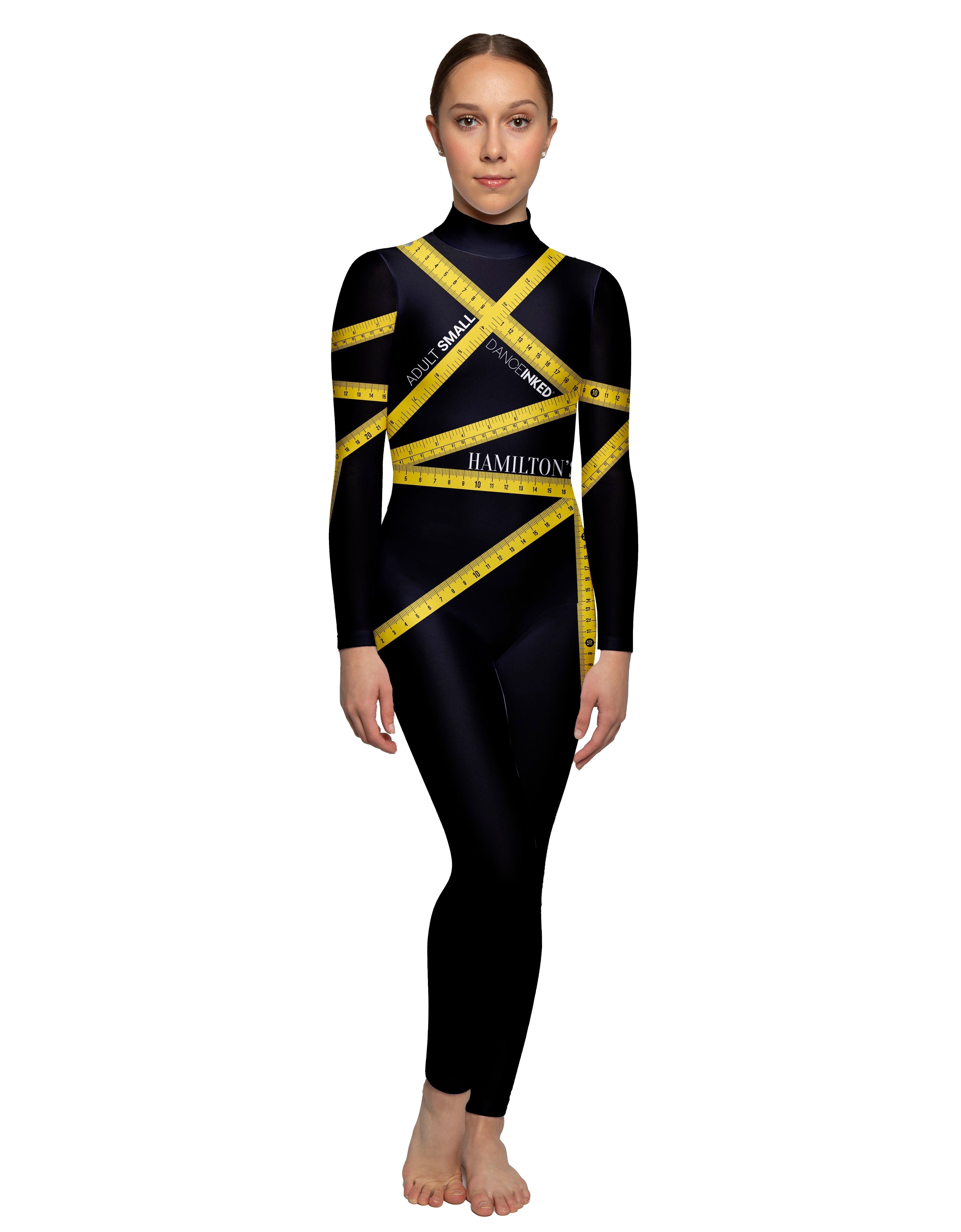 LS Tneck Keyhole Back Unitard Sizing Kit (AXL, 2XL, 3XL)