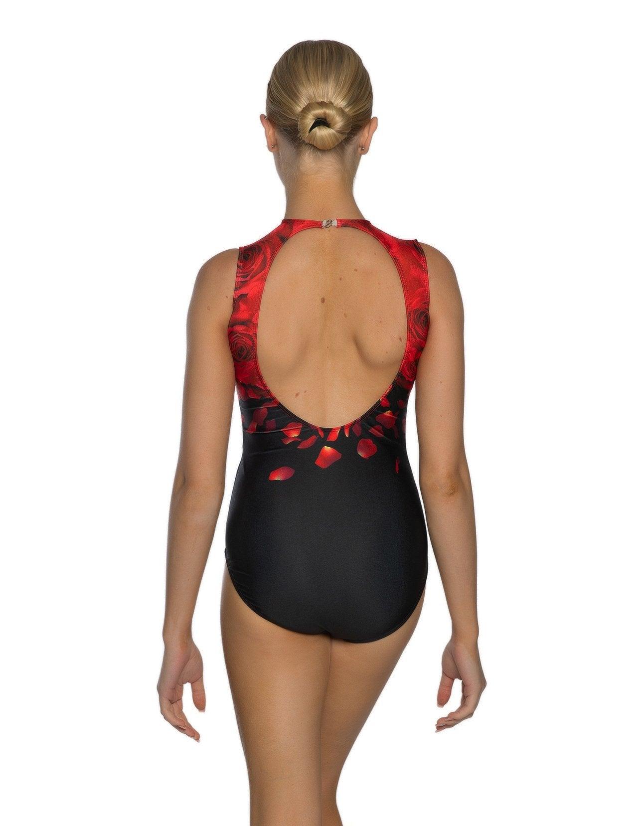 Je Taime Sleeveless Circle Back Leotard
