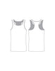 Custom Inked Team Racer Back Tank - Hamilton Theatrical