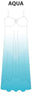 Custom Color Ombre Long Chiffon Dress