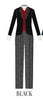 Custom Chimney Sweep Wide Leg Unitard Ladies
