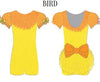 Custom Zoo Animals Puff Sleeve Biketard