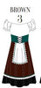 Custom Chimney Sweep Off The Shoulder Dress = Calf Length