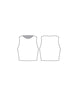 Splatter Sleeveless Crop - Hamilton Theatrical