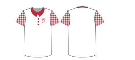 US Chicken Boys Short Sleeve Shirt