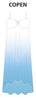 Custom Color Ombre Long Chiffon Dress