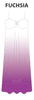 Custom Color Ombre Long Chiffon Dress
