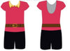 Custom Gaston Boys Cap Sleeve Biketard