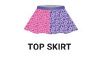 Custom Geeks Top Skirt