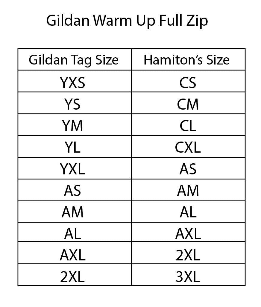 Gildan Warm Up Full Zip