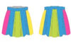 Custom Swish Swish Convertible Skirt Teen Turquoise
