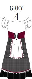 Custom Chimney Sweep Off The Shoulder Dress = Calf Length
