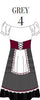 Custom Chimney Sweep Off The Shoulder Dress = Calf Length