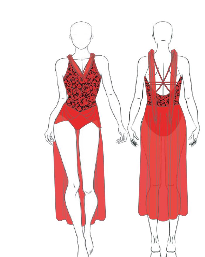 Custom Color My Heart Will Go On Dress