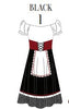 Custom Chimney Sweep Off The Shoulder Dress = Calf Length
