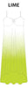 Custom Color Ombre Long Chiffon Dress