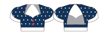 Custom Lucille Ball Sweetheart Cuff Sleeve Crop Top