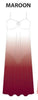Custom Color Ombre Long Chiffon Dress