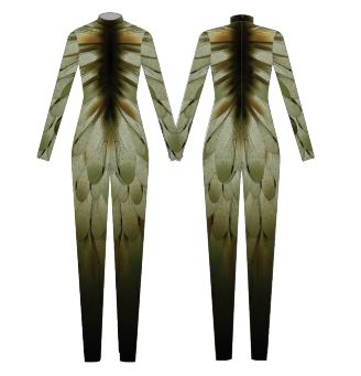 Custom Metamorphisis Long Sleeve Unitard