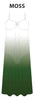 Custom Color Ombre Long Chiffon Dress