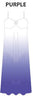 Custom Color Ombre Long Chiffon Dress