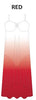 Custom Color Ombre Long Chiffon Dress