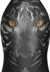 Custom Roar Reverse Half Biketard Half Unitard (right side full leg and sleeve)