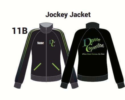 Dance Connection Farmington Stripes Jockey Jacket